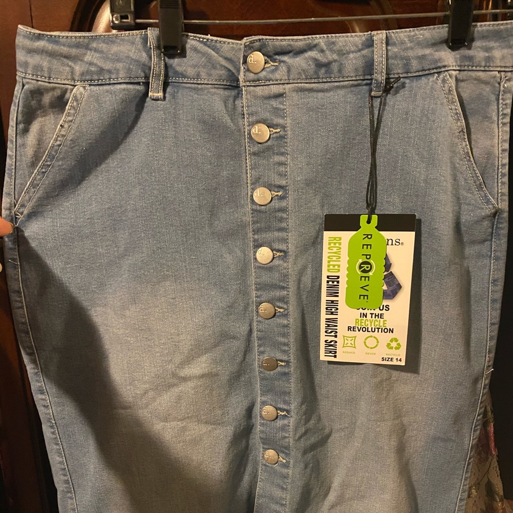 Jean skirt